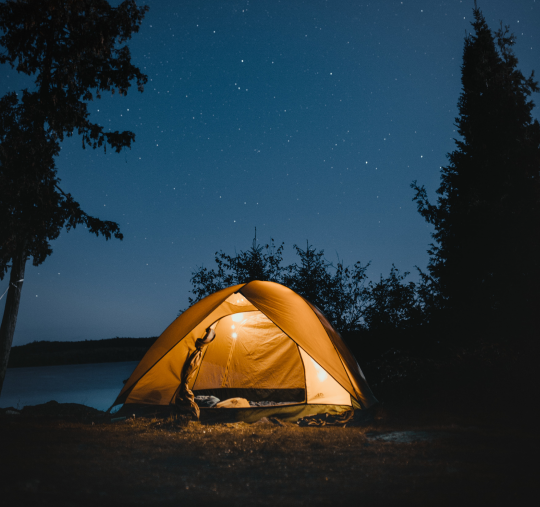 Tent used for Camping