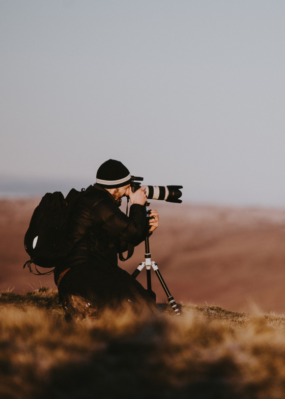 Cameraman with Camera