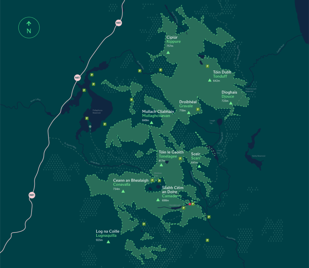 Wicklow Boundary Area Map