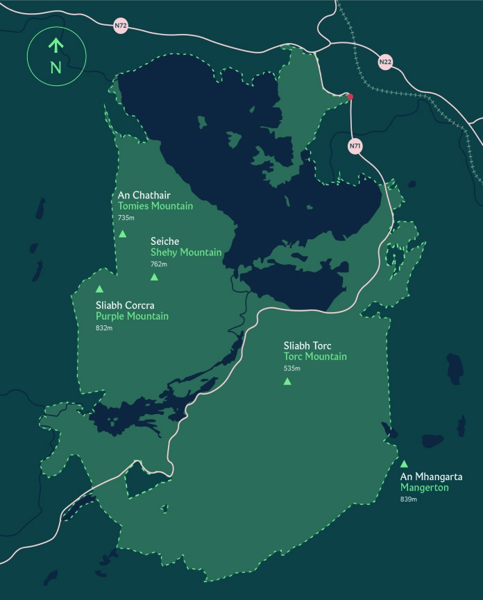 Killarney Walking Map