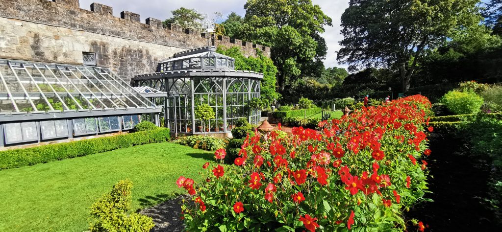 Glenveagh Gardens with Dahlias