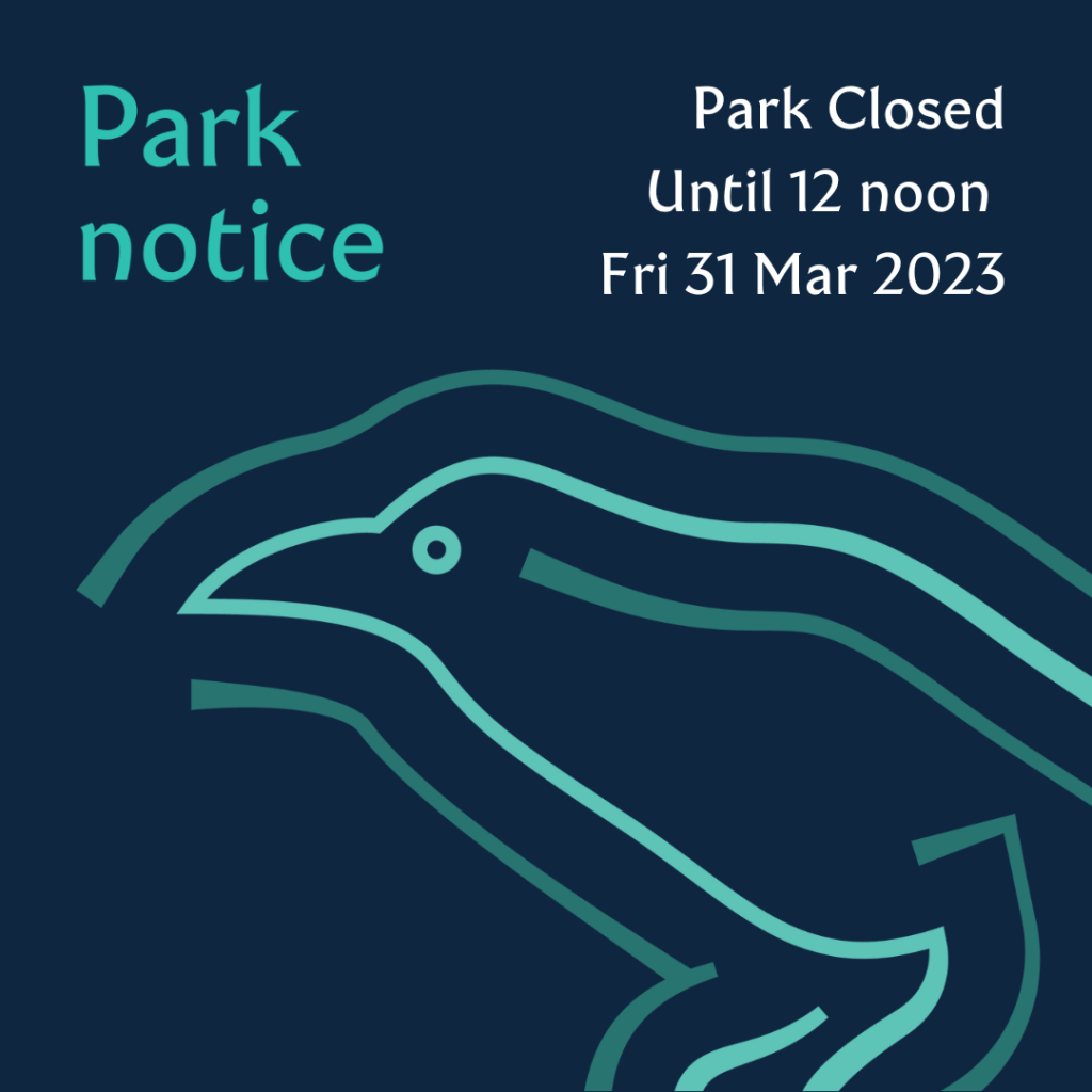 Park Closure Notice - 31 March 2023