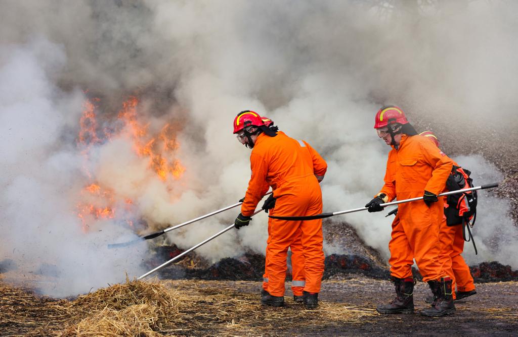 NPWS staff fire training