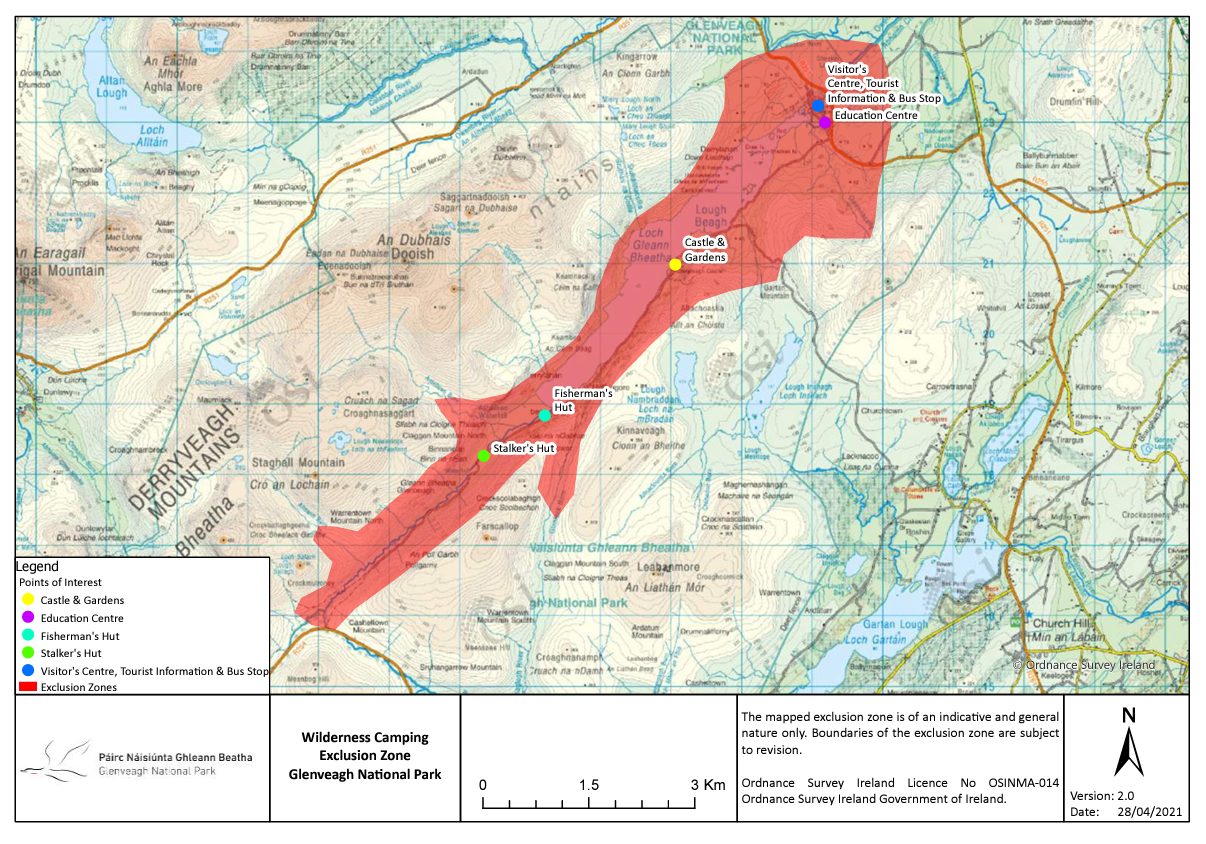 Camping Exclusion Zone