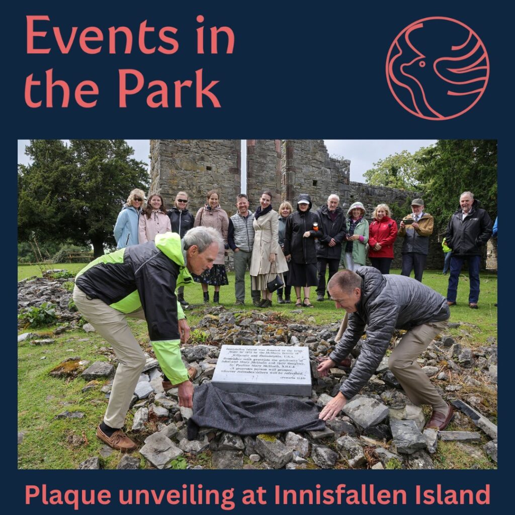 Events in the Park Innisfallen Island Plaque Unveiling