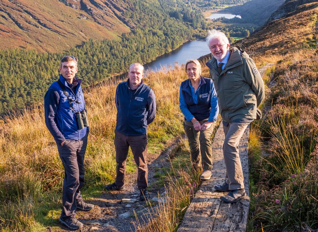 Minister Noonan and members of National Parks