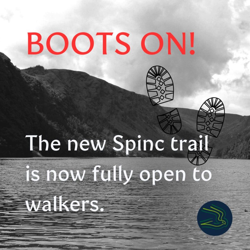 Boots on! Spinc Trail now open to walkers