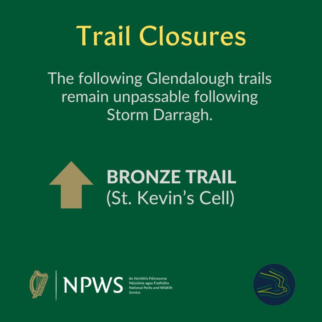Storm Darragh Trail Closure Notice