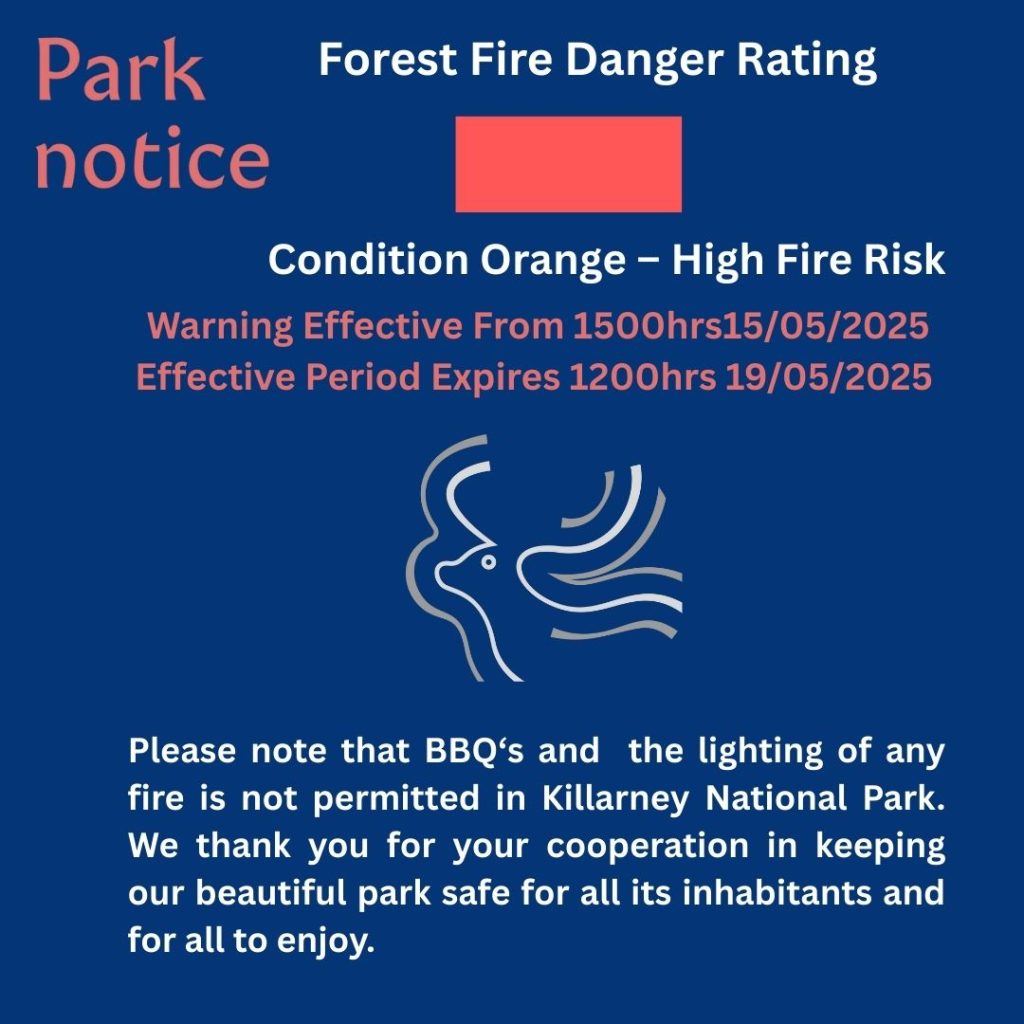 Park Notice - Orange Forest Fire Danger Warning