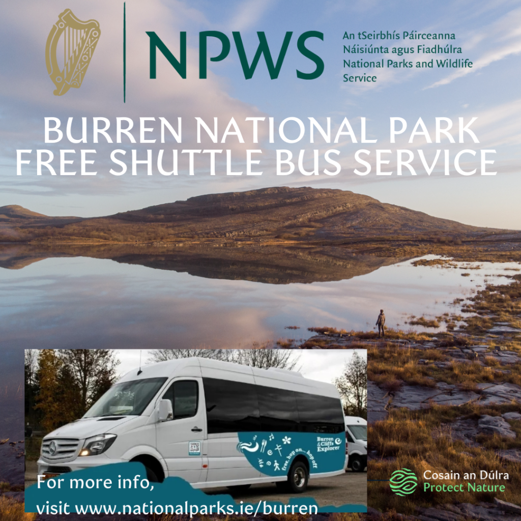 Burren National Park Free Shuttle Bus Service