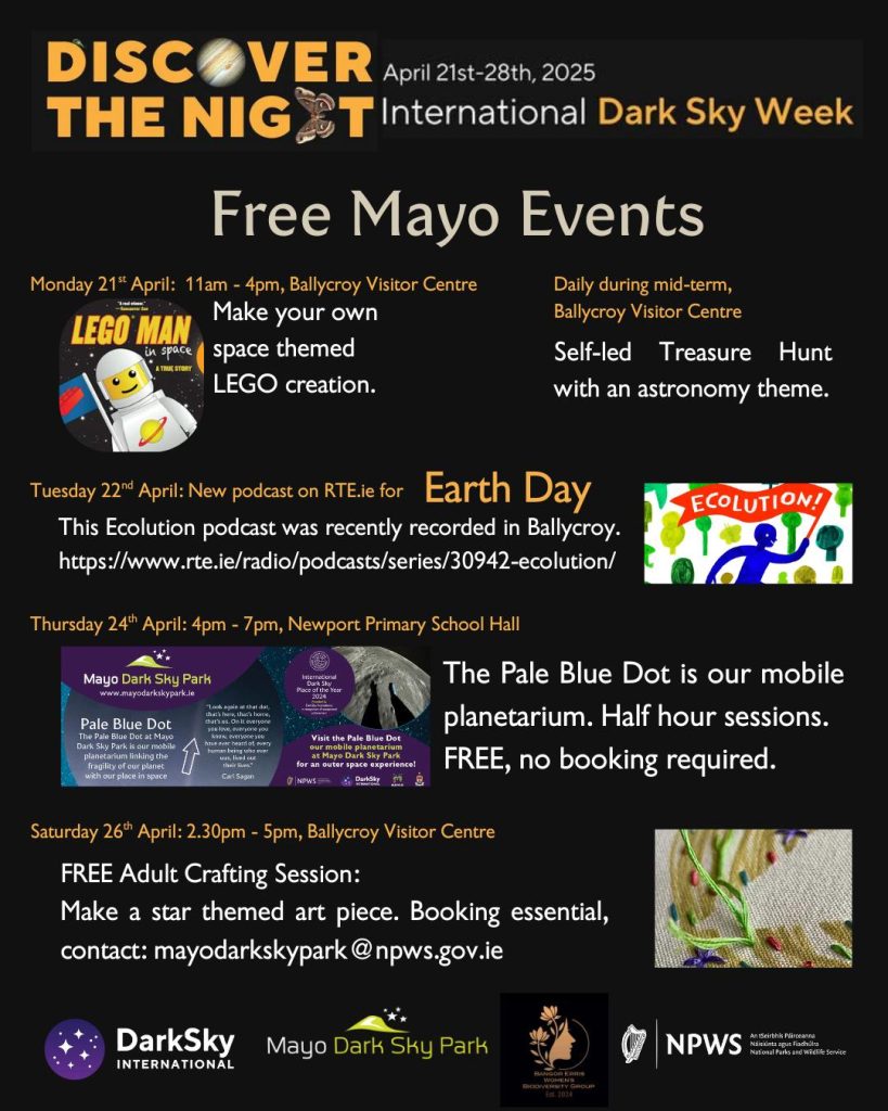 Discover the Night - International Dark Sky Week Flyer