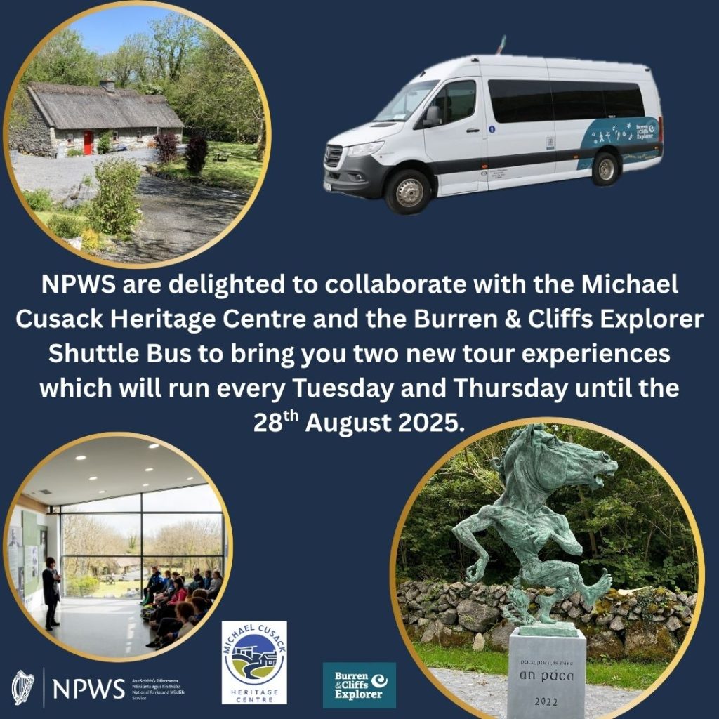 New tours in collaboration with Michael Cusack Centre