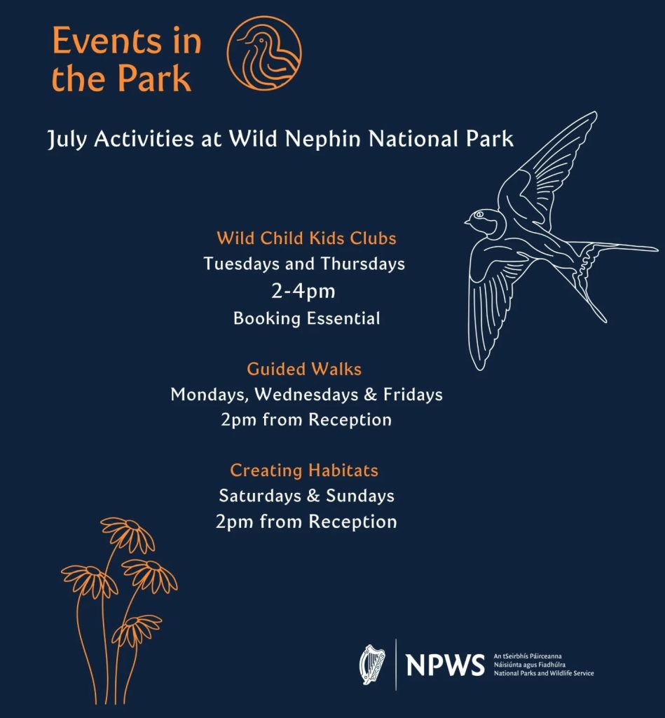 Events in the Park - July 2025 Flyer