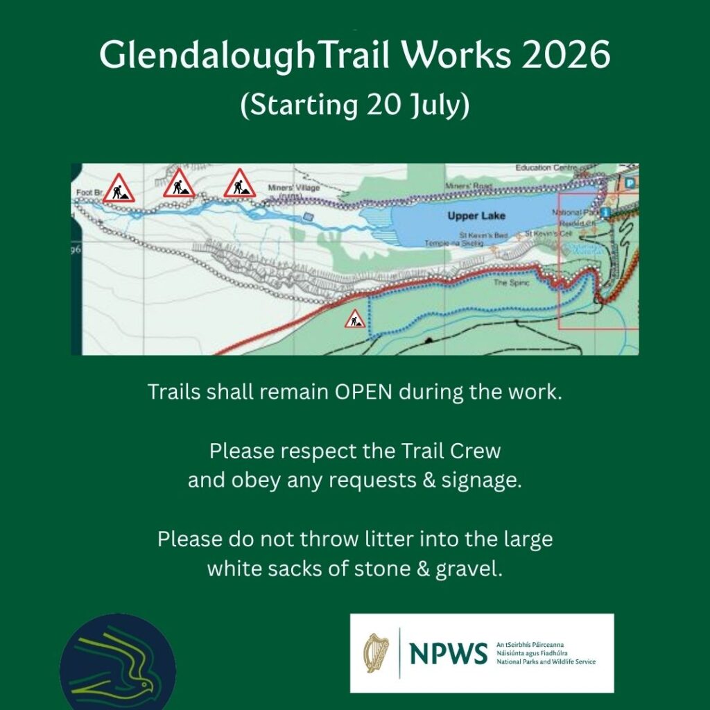 Map of trail works location