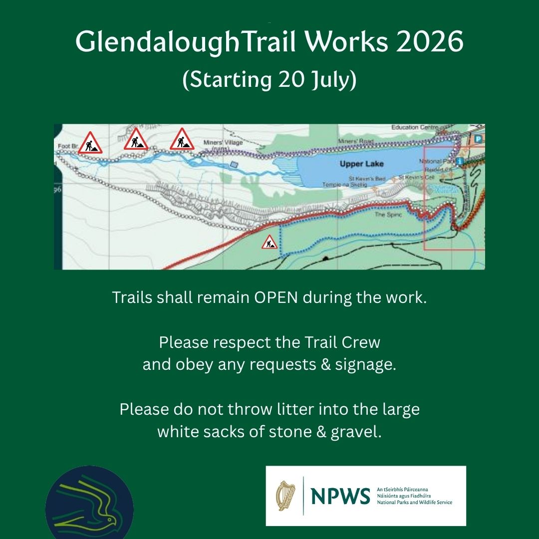 Map of trail works location